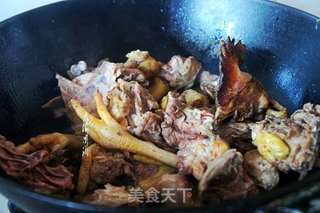 小鸡炖粉条的做法步骤:2