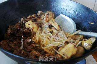 小鸡炖粉条的做法步骤:6