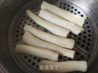 山药夹心桔的做法步骤:3