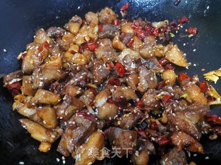 辣子鸡的做法步骤:9