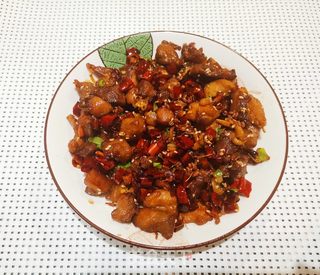 辣子鸡的做法步骤:10