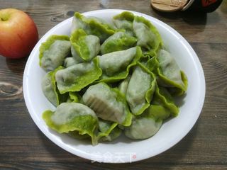 翡翠三鲜饺子的做法步骤:13