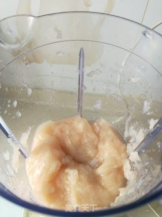 手工菠菜鱼丸的做法步骤:6