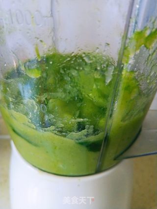 手工菠菜鱼丸的做法步骤:7
