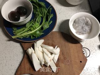 蔬菜海鲜山药大米粥的做法步骤:4