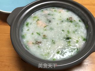 蔬菜海鲜山药大米粥的做法步骤:5
