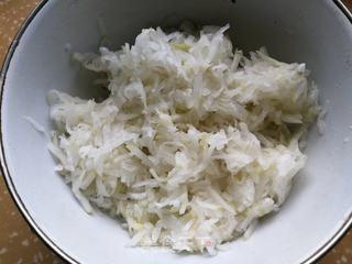萝卜丝鸡蛋煎饼的做法步骤：3