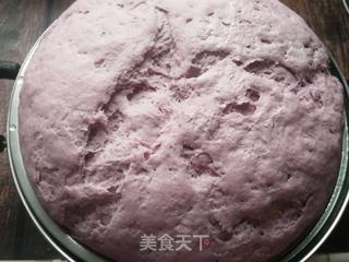 紫薯花样脂油饼的做法步骤:5