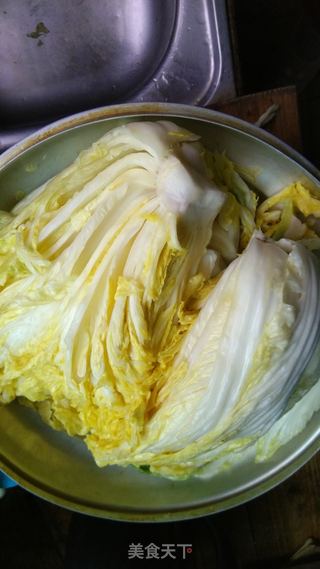 自制辣白菜的做法步骤:5