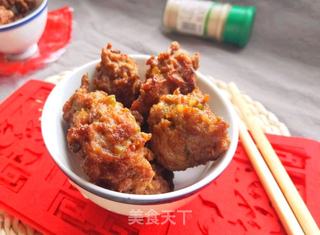 炸肉丸的做法步骤:6
