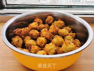 青萝卜丸子的做法步骤:7