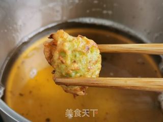 青萝卜丸子的做法步骤:6