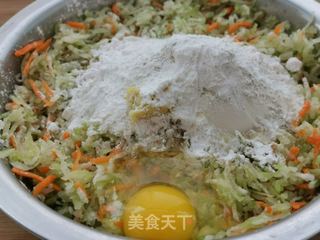 青萝卜丸子的做法步骤:3