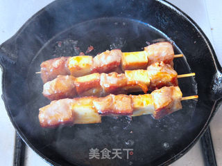 奥尔良风味牛排肉串的做法步骤:9