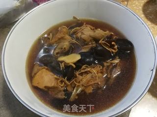 鸡肉翡翠面的做法步骤:7