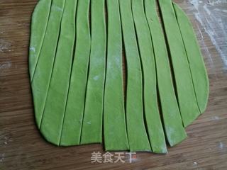鸡肉翡翠面的做法步骤:4