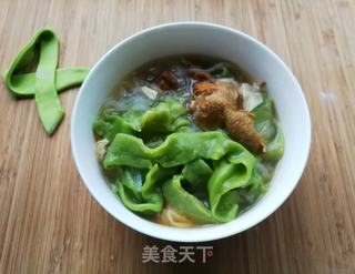 鸡肉翡翠面的做法步骤:8