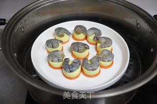 蒸虾仁玉子豆腐的做法步骤：5