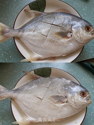 红烧鲳鱼的做法步骤:4