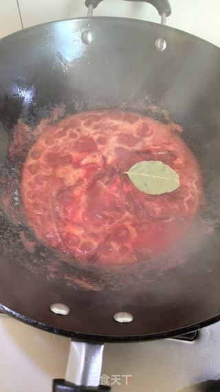 鸿运当头红菜汤的做法步骤:6