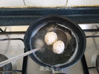 鸡胸肉丸汤的做法步骤:10