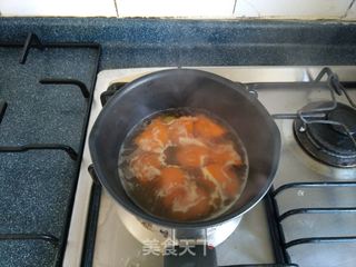 鸡胸肉丸汤的做法步骤:12