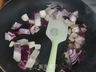 香菇鸡腿盖浇饭的做法步骤：7