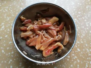 三丝鸡肉卷的做法步骤:3