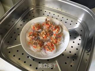 蒜蓉粉丝虾球的做法步骤:13
