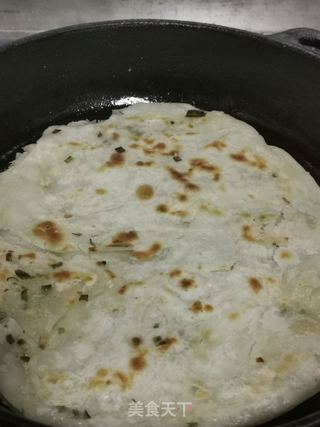 葱花千层烙饼的做法步骤:7