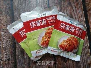 泡菜金针菇煮粉条的做法步骤:4