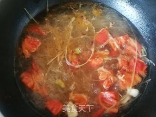 泡菜金针菇煮粉条的做法步骤:10