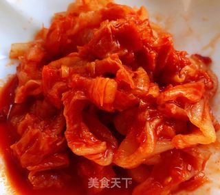 ##腊味#腊肠辣白菜炒饭的做法图解4