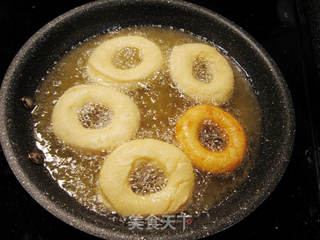 甜面圈 Doughnut的做法步骤:6