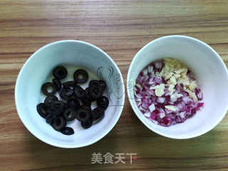 甜菜根拌红米饭的做法步骤：3