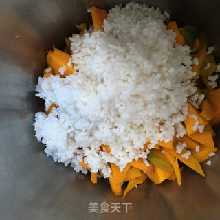 南瓜米糊的做法步骤：4