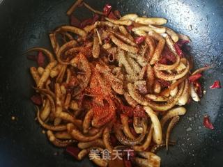 爆炒鱿鱼须的做法步骤：13