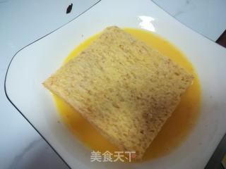 简易西多士的做法步骤：6