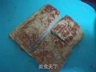 简易西多士的做法步骤：9