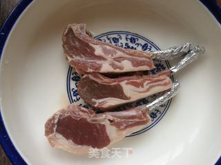 #黑胡椒烤法式羊排的做法图解2