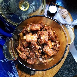 红酒醉排骨的做法步骤：12