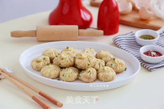 饺子皮版水煎包的做法步骤:11