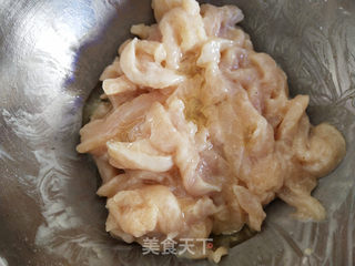春笋炒鸡丝的做法步骤:8