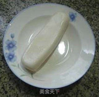 红烧肉青菜年糕汤的做法步骤：2