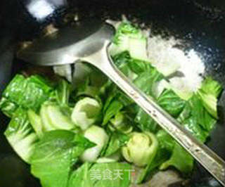 红烧肉青菜年糕汤的做法步骤：7