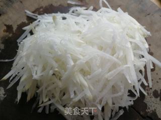 鲜肉芋泥萝卜煎饺的做法步骤:2