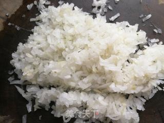 鲜肉芋泥萝卜煎饺的做法步骤:5