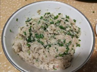 鲜肉芋泥萝卜煎饺的做法步骤：6