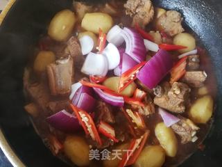 小土豆洋葱炖排骨的做法步骤:17