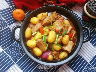 小土豆洋葱炖排骨的做法步骤:19